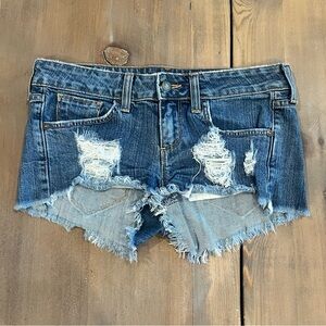 Wildfox Denim Distressed Women Shorts